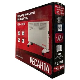 Конвектор РЕСАНТА ОК-1000 [67/4/1] 220-230В, 50Гц, крепление на стенку + на ножках , 500/1000 Вт 